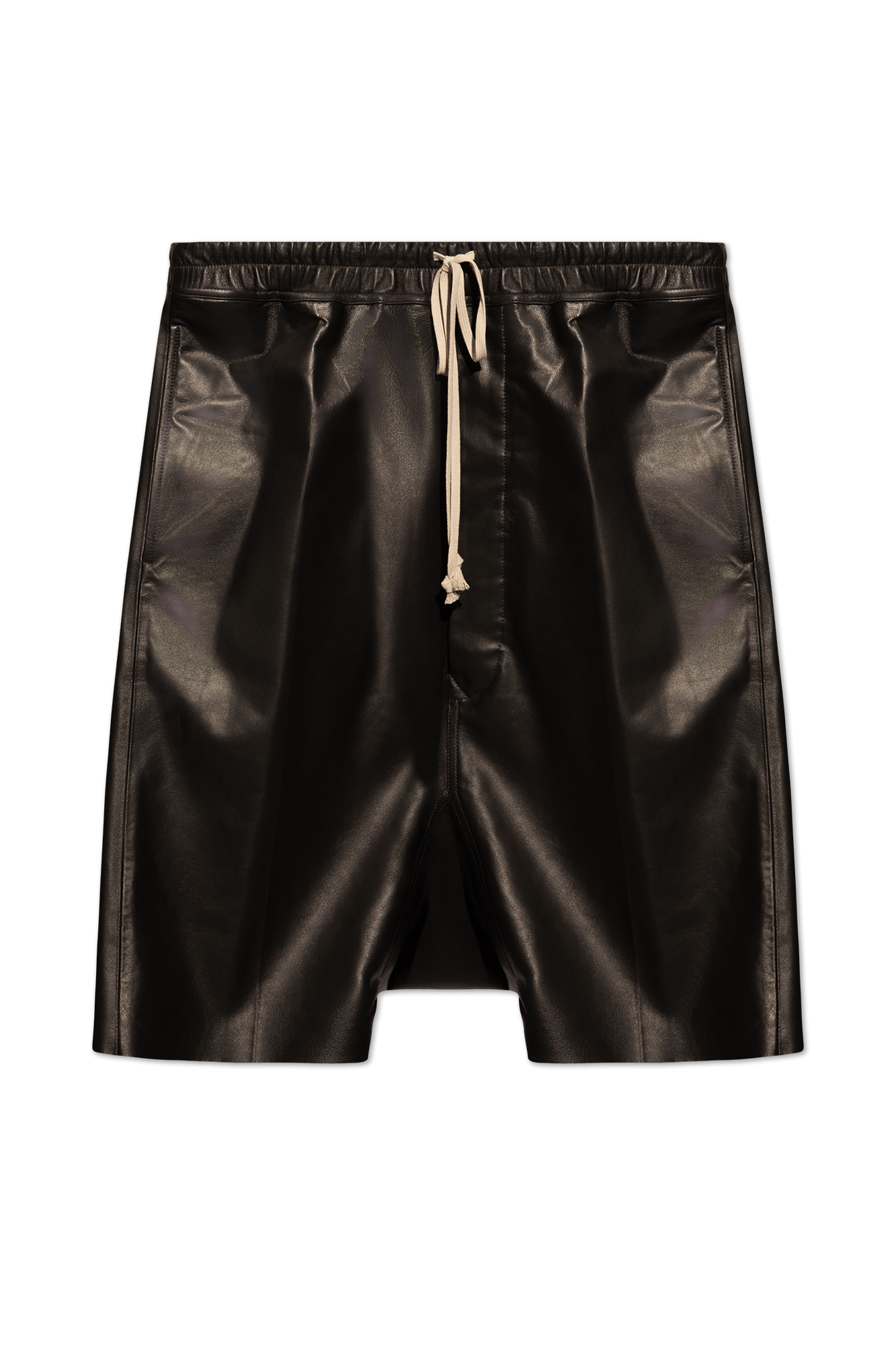 Rick Owens 'Rick's Pods' leather shorts | Men's Clothing | Vitkac